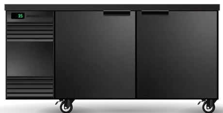 Skope CL.2.SSW | BackBar | 2 Solid Door | Swing Door | CounterLine | Fridge | Display Fridge | Commercial Display Fridge