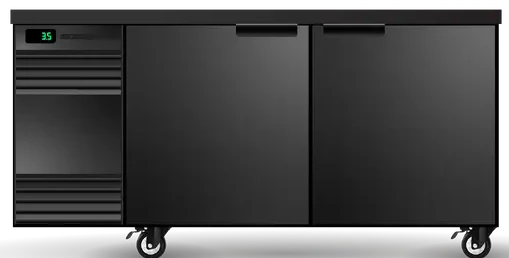 Skope CL.2.SSW | BackBar | 2 Solid Door | Swing Door | CounterLine | Fridge | Display Fridge | Commercial Display Fridge