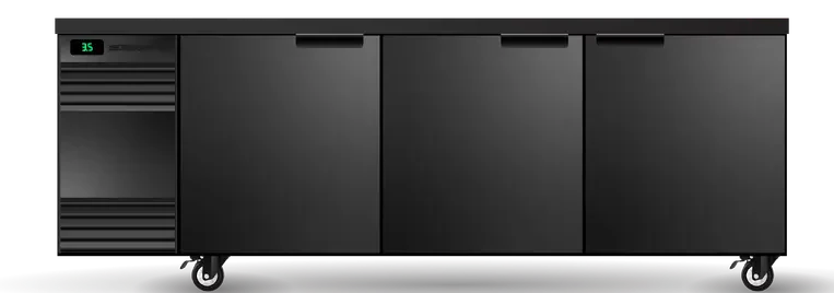 Skope CL.3.SSW | BackBar | 3 Solid Door | Swing Door | CounterLine | Fridge | Commercial Fridge
