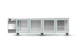 Skope BackBar CounterLine Underbench Fridge 4 Glass Door 721L