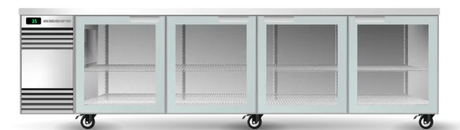 Skope CL.4.GSW.Tr-SS | Tropical | Remote| BackBar | 4 Glass Swing Door | Fridge | Under bench Fridge | Commercial Under Bench Fridge
