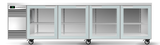 Skope CL.4.GSL-SS | BackBar | 4 Glass | Sliding Door | CounterLine | Fridge | Commercial Fridge