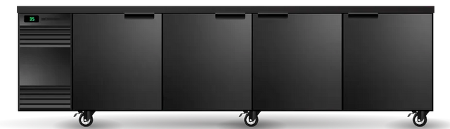 Skope CL.4.SSW | BackBar | 4 Solid Door | Swing Door | CounterLine | Fridge | Commercial Fridge