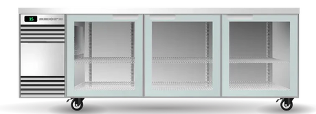 Skope SL.3.GSW.r-SS|Remote |BackBar | 3 Glass Door | Swing Door | SlimLine | Fridge | Display Fridge | Commercial Fridge