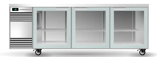 Skope SL.3.GSW.r-SS|Remote |BackBar | 3 Glass Door | Swing Door | SlimLine | Fridge | Display Fridge | Commercial Fridge