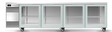 Skope SL.4.GSW.Tr-SS | Tropical | Remote BackBar | 4 Glass Door | Swing Door | SlimLine | Fridge | Display Fridge | Commercial Fridge