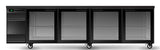 Skope SL.4.GSW.Tr | Tropical | Remote BackBar | 4 Glass Door | Swing Door | SlimLine | Fridge | Display Fridge | Commercial Fridge