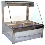 Roband C22 Curved Glass Hot Food Display Bain Marie