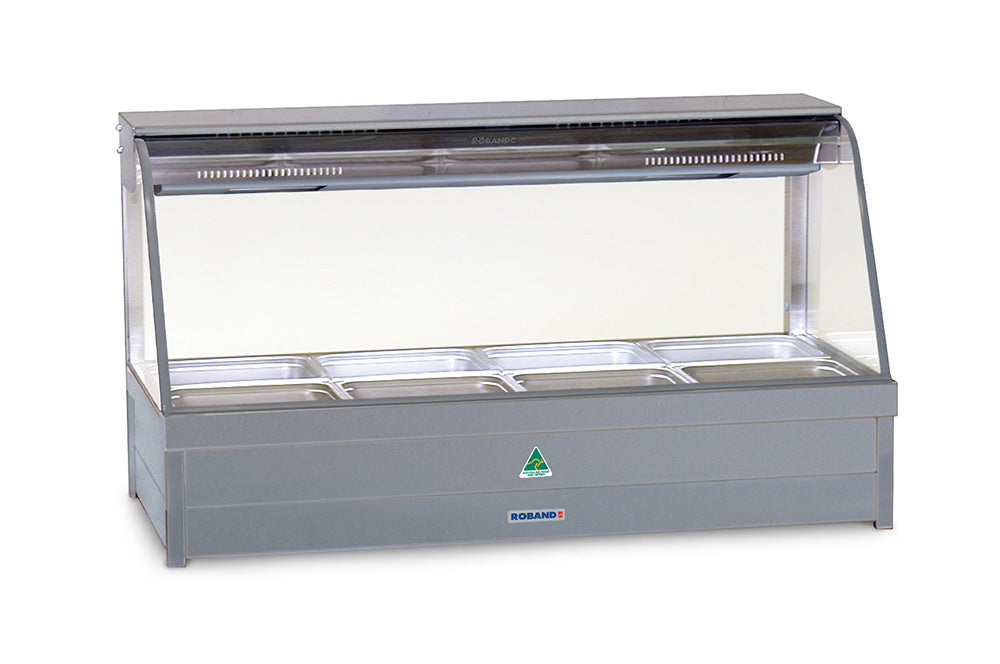 Roband C24RD Curved Glass Hot Food Display Bain Marie