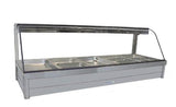 Roband C26RD Curved Glass Hot Food Display Bain Marie