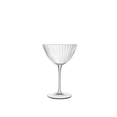 Luigi Bormioli Speakeasies Swing Vintage Crystal Cocktail & Wine Glasses