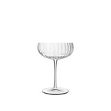 Luigi Bormioli Speakeasies Swing Vintage Crystal Cocktail & Wine Glasses