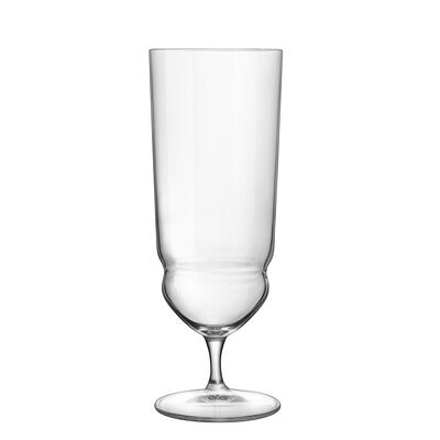Luigi Bormioli Backdoor '20s Vintage Art Deco Cocktail Glasses (Set of 12)