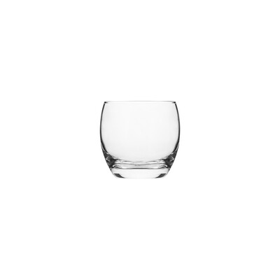 Luigi Bormioli Barrel Crystal Whiskey & Long Drink Glasses (Set of 24)