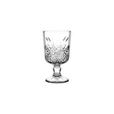 Pasabahce Timeless Vintage Crystal Goblet & Liqueur Glasses (Set of 24)