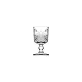 Pasabahce Timeless Vintage Crystal Goblet & Liqueur Glasses (Set of 24)