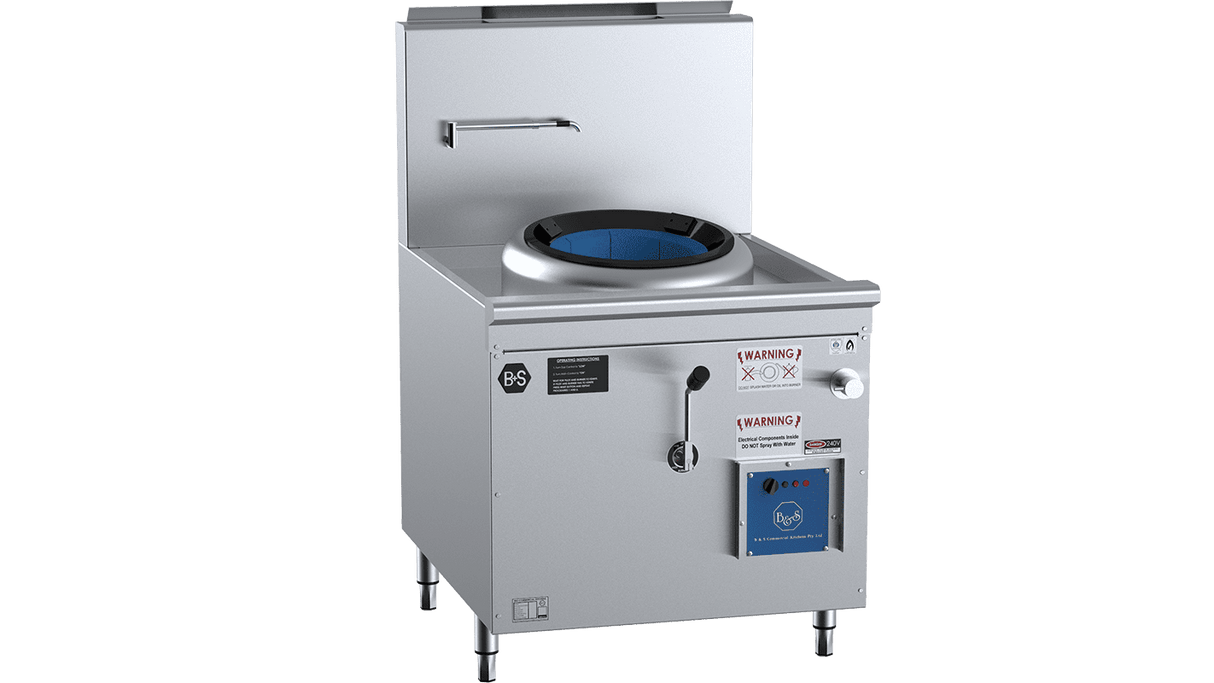 B+S Black Series CCF-HP1 Single Hole Hi Pac Wok