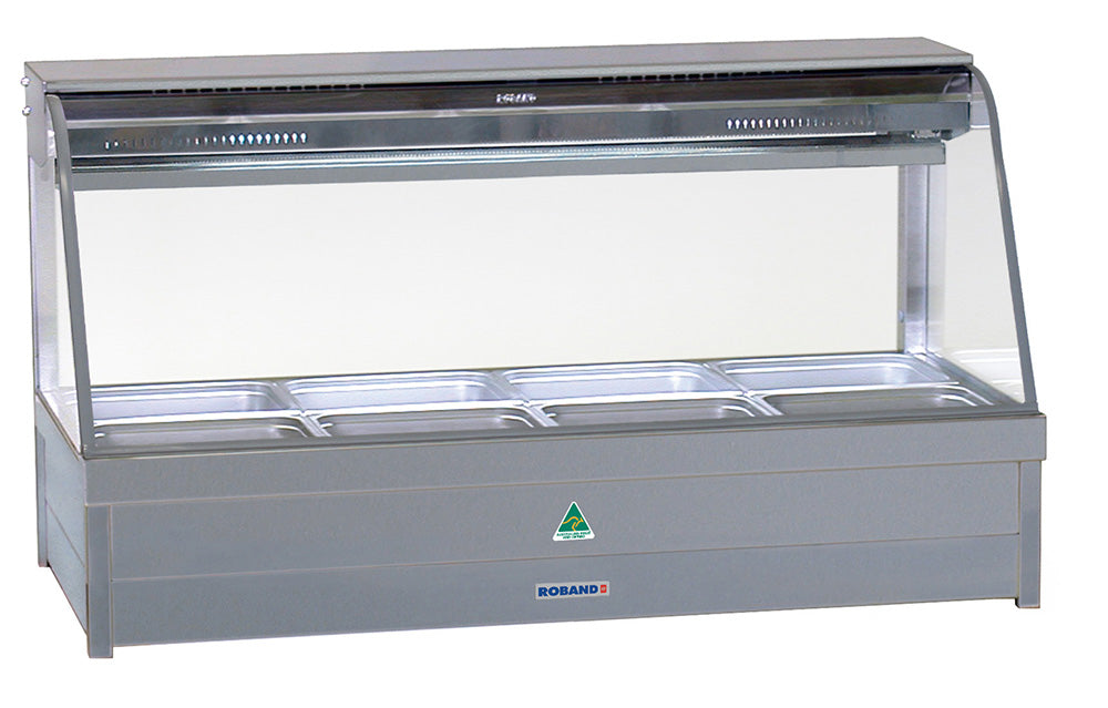 Roband CFX24RD Curved Glass Refrigerated Cold Plate Display