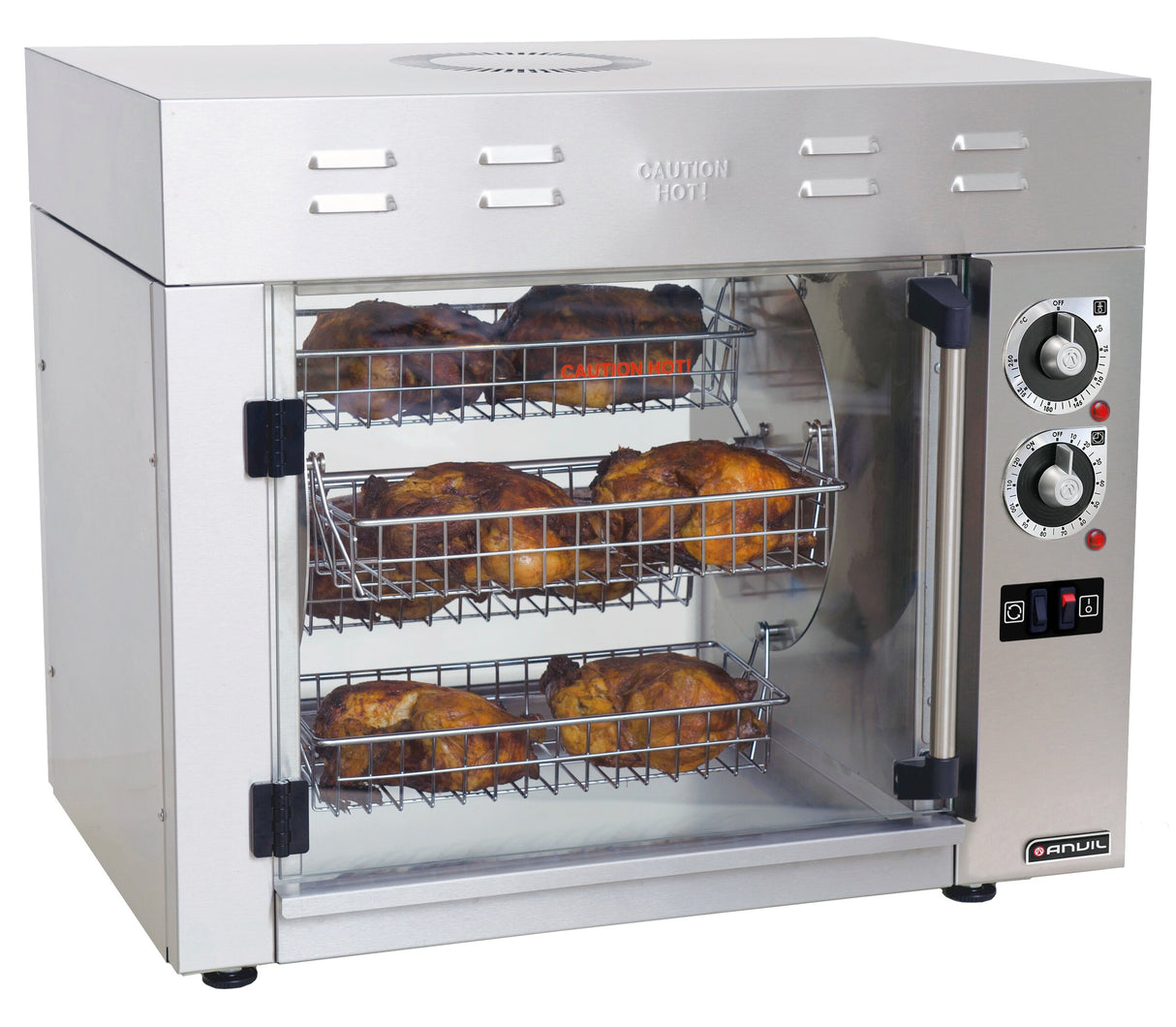 ANVIL CGA0008 8 Bird Chicken Rotisserie