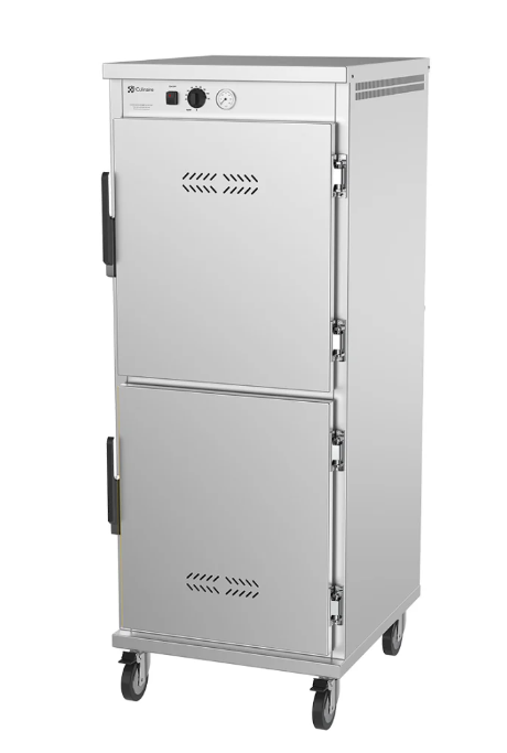 Culinaire CH.VHC.SD2.3011 Full Height Vertical Hot Cupboard Warming Cupboard Heated Cupboard with Half Doors