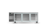 Skope CounterLine 3 Glass Door Underbench Fridge 533L