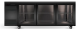 Skope CL.3.GSL.r | Remote | BackBar | 3 Glass Door | Sliding Door | CounterLine | Fridge | Commercial Fridge