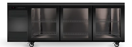 Skope CL.3.GSL.r | Remote | BackBar | 3 Glass Door | Sliding Door | CounterLine | Fridge | Commercial Fridge