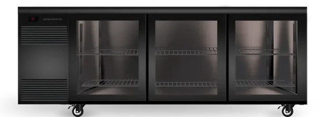 Skope CL.3.GSL.r | Remote | BackBar | 3 Glass Door | Sliding Door | CounterLine | Fridge | Commercial Fridge