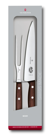 Carving Set,  2 Piece - Wood