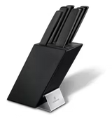 8 Piece Cutlery Block Set - Black