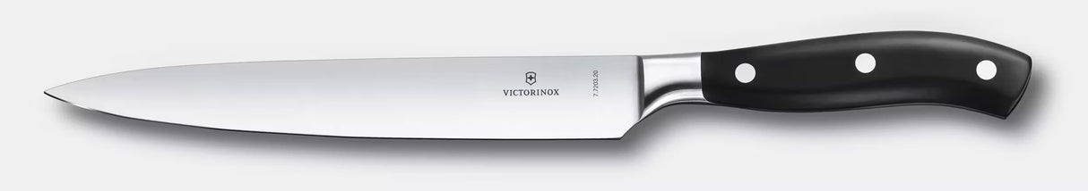 Carving Knife,Straight Edge 20cm - Black