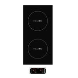 Cooktek HRD.9500.FB35.4 Helios Induction Cooktop Dual Hob Drop-In Front to Back Induction Cooktop