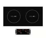 Cooktek HRD.9500.SS25.4 Helios Induction Cooktop Dual Hob Drop-In Side by Side Induction Cooktop