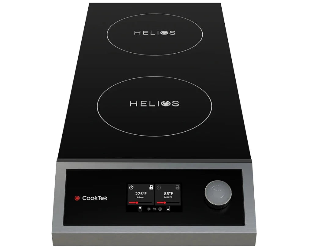 Cooktek HTF.9500.FB25.4 Helios Touch Induction Cooktop Dual Hob Countertop Induction Cooktop