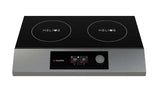 Cooktek HTF.9500.SS35.4 Helios Touch Induction Cooktop Dual Hob Side by Side Countertop Induction Cooktop