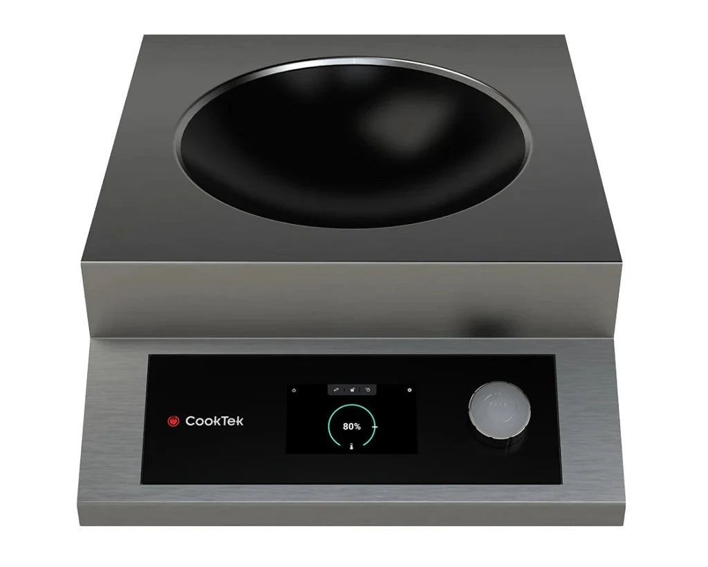 Cooktek HTF.9500.WK35.4 Helios Induction Wok Cookers Single Hob Countertop Wok