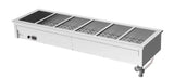 Culinaire CH.BM.U.6 6 Module Undercounter Commercial Bain Marie Under Bench Bain Marie