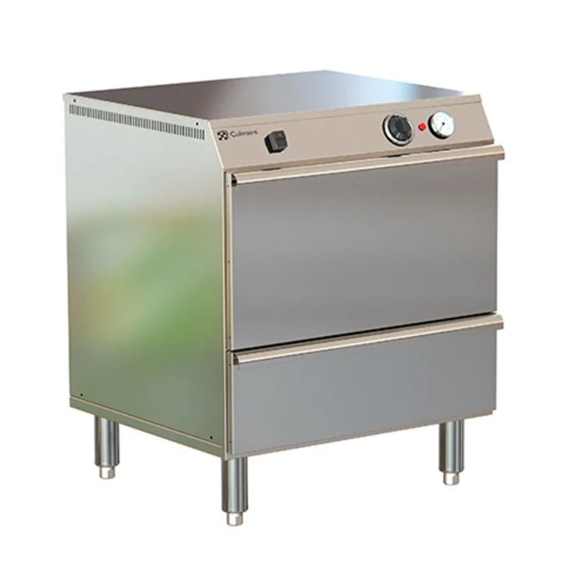 Culinaire CH.WD.T.0211 Food Warmer 2 x 1/1GN Warming Drawer Stainless Steel Heating Drawer