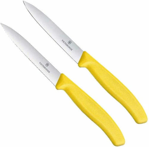 6.7793.2 - 2 Piece Paring Knife Set , Green, Pink, Yellow & Orange