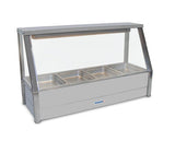 Roband E14RD Single Row Straight Glass Hot Food Display Bar