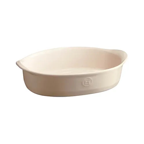 Emile Henry Small Oval Oven Dish 270x175mm/1.5L Clay (Sold in sets of 3)