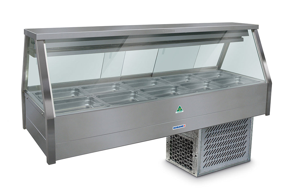 Roband ERX25RD Straight Glass Refrigerated Food Display