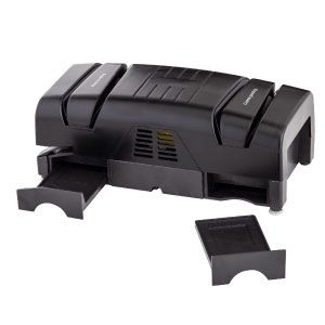 Davis & Waddell Electric Knife Sharpener Black 24.5x11.5x9.5cm