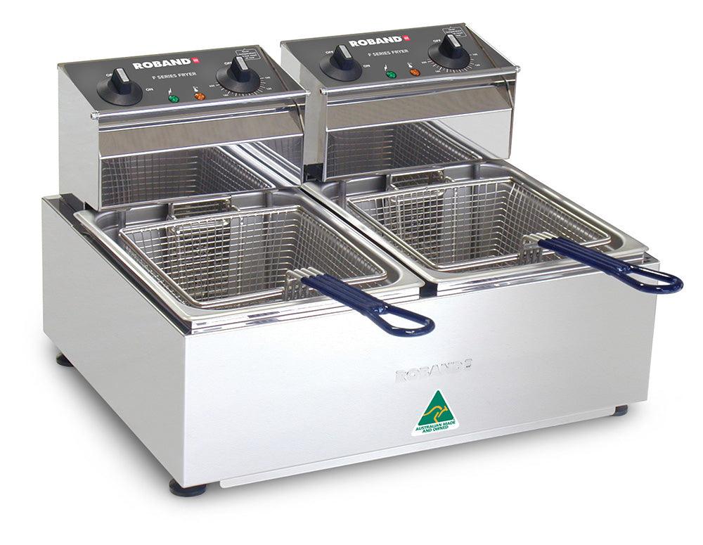 Roband F25 Double Pan Deep Fryer (2 x 5L)