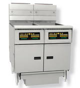 Anets FDAGP255C Platinum Series Gas Fryer with Computer Control 2 Filter Drawer System Drawer Fryers