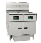 Anets FDAGP255D Platinum Series Gas Fryer with Digital Control 2 Filter Drawer System Drawer Fryer