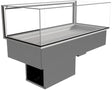Festive SCRW12| Somerset RW Air Curtain 1155 | Air Curtain Chill Well | With Planar Canopy | Commercial Food Display
