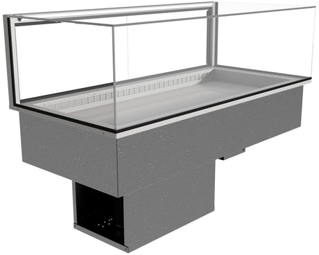 Festive SCRW12| Somerset RW Air Curtain 1155 | Air Curtain Chill Well | With Planar Canopy | Commercial Food Display
