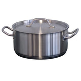 CL3 - FÖRJE Stainless Steel Casserole Low with Lid 200mm–320mm
