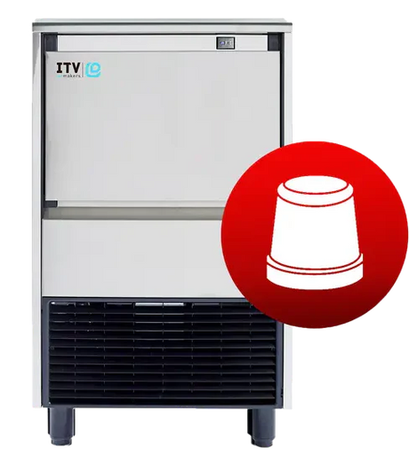 Skope GALA NG150 A | Self-Contained | Ice Maker | Ice Cube Maker | Ice Maker with Integral Bin